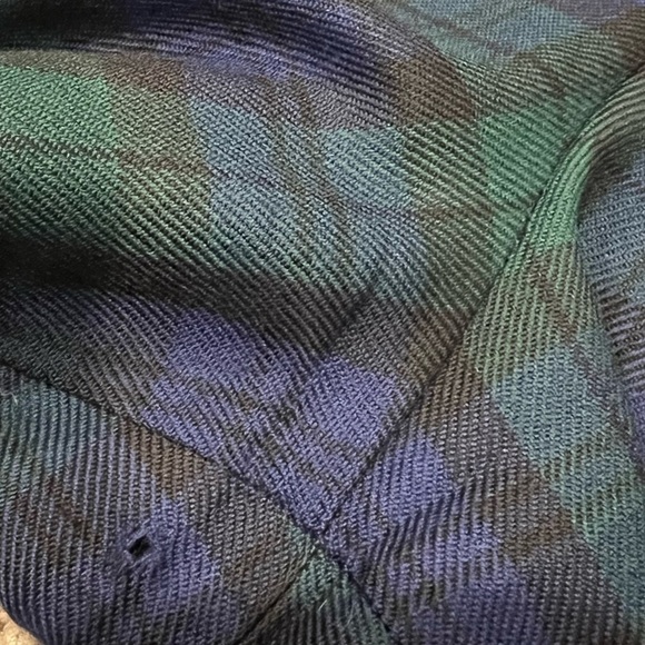 Pendleton- Blue and green plaid pants - Picture 5 of 8